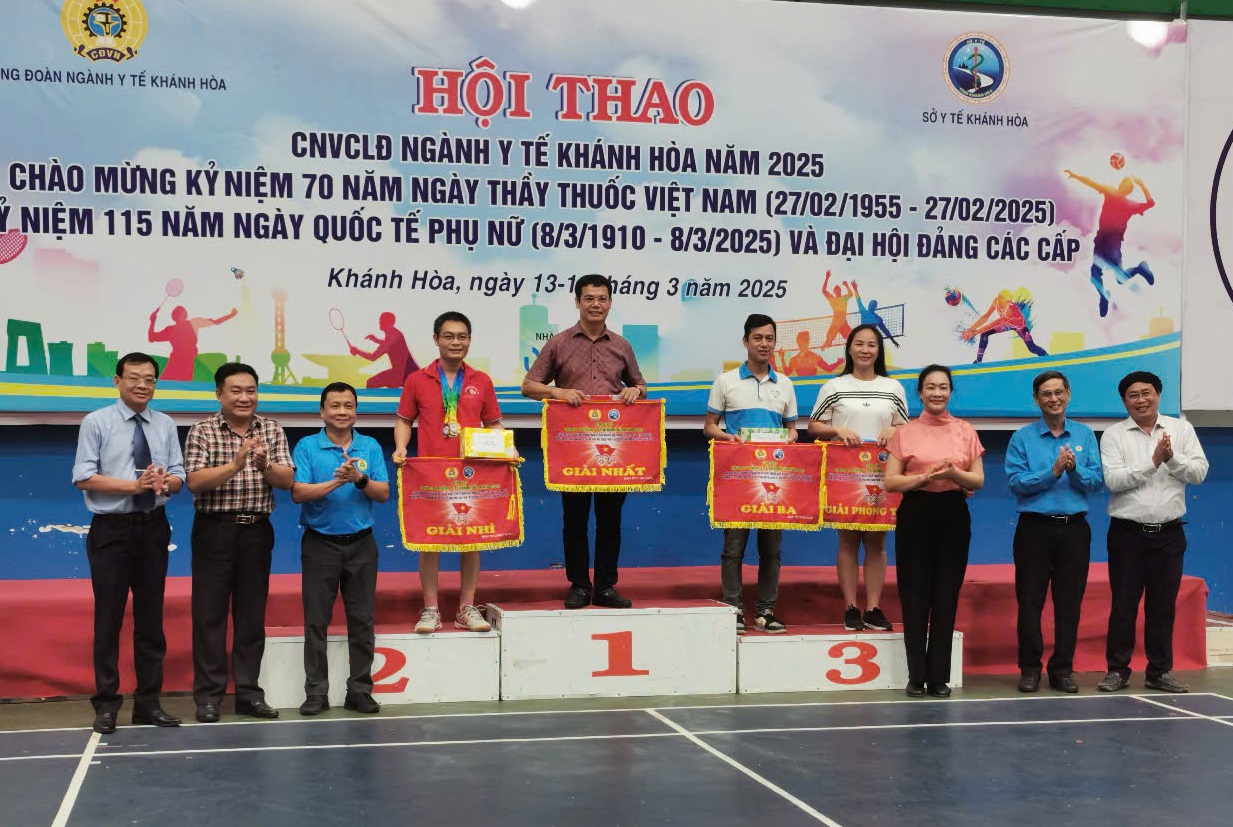Hội thao ngành Y tế tỉnh Khánh Hoà năm 2025